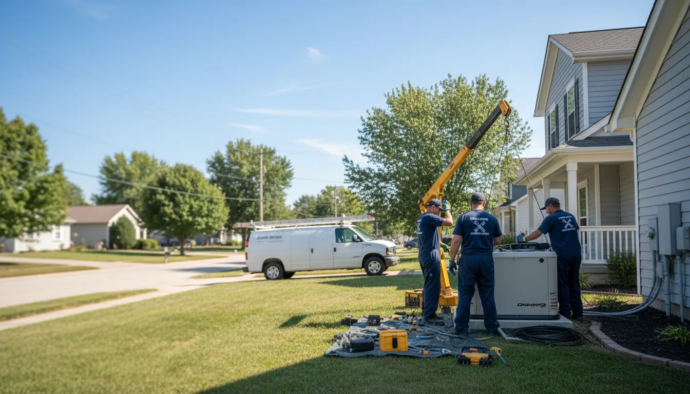 Generator Installation in Windsor Heights, IA near me
